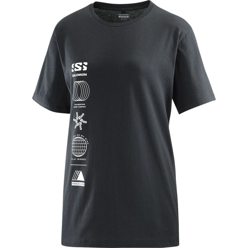 Salomon Logo Combo SS Tee Kadın T-Shirt