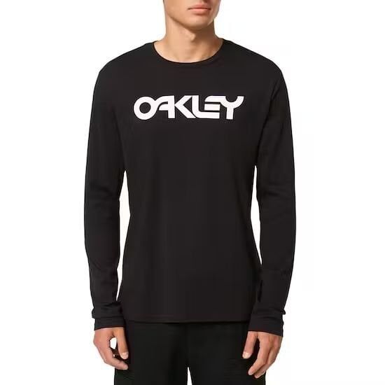 Oakley Mark Iı L/S Tee 2.0 Black/White L Erkek Outdoor T-Shirt